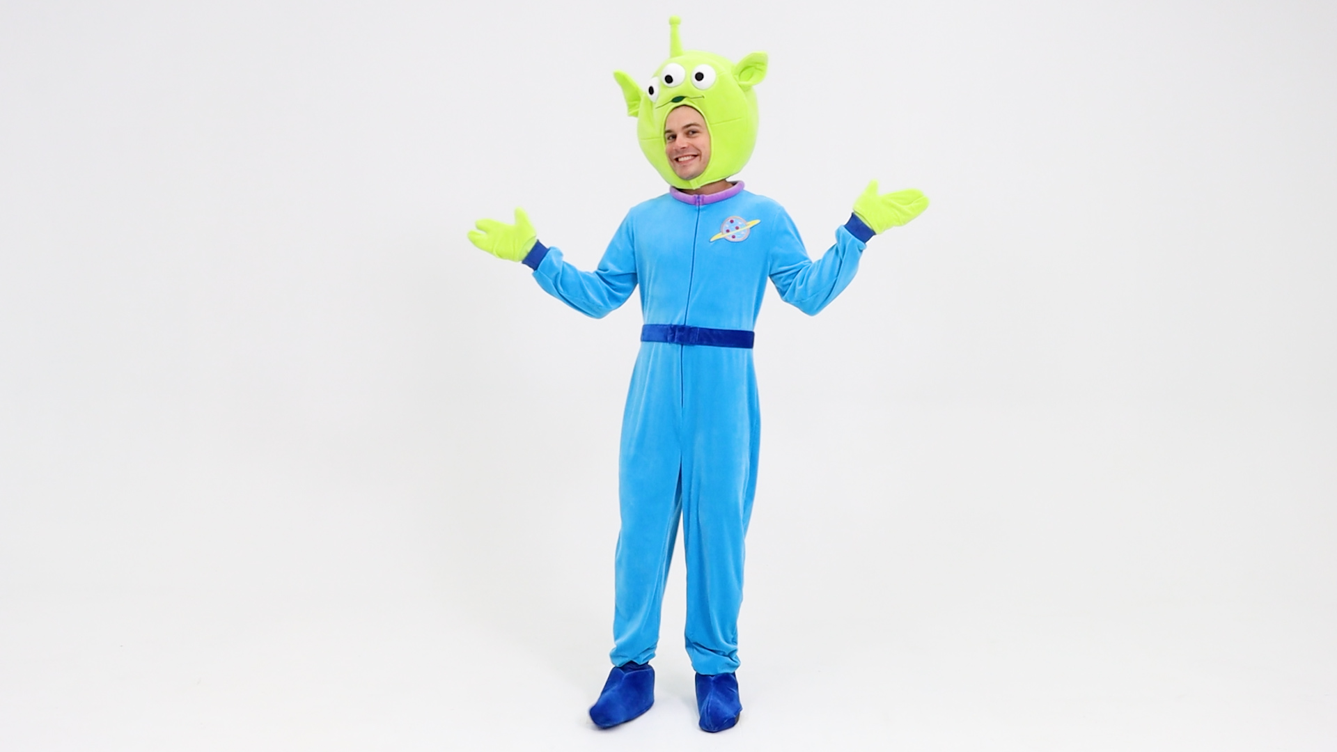 FUN4746AD Adult Disney and Pixar Toy Story Alien Costume